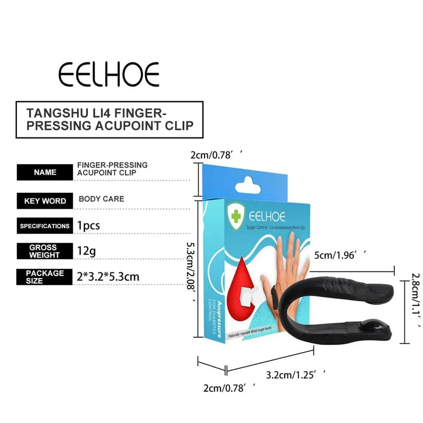 πΏ Portable Acupressure Clip for Natural Relief β¨