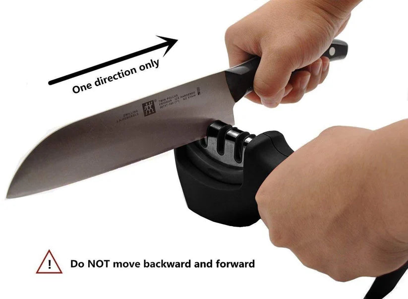 šŖ Premium Knife Sharpener with Anti-Skid Design š”