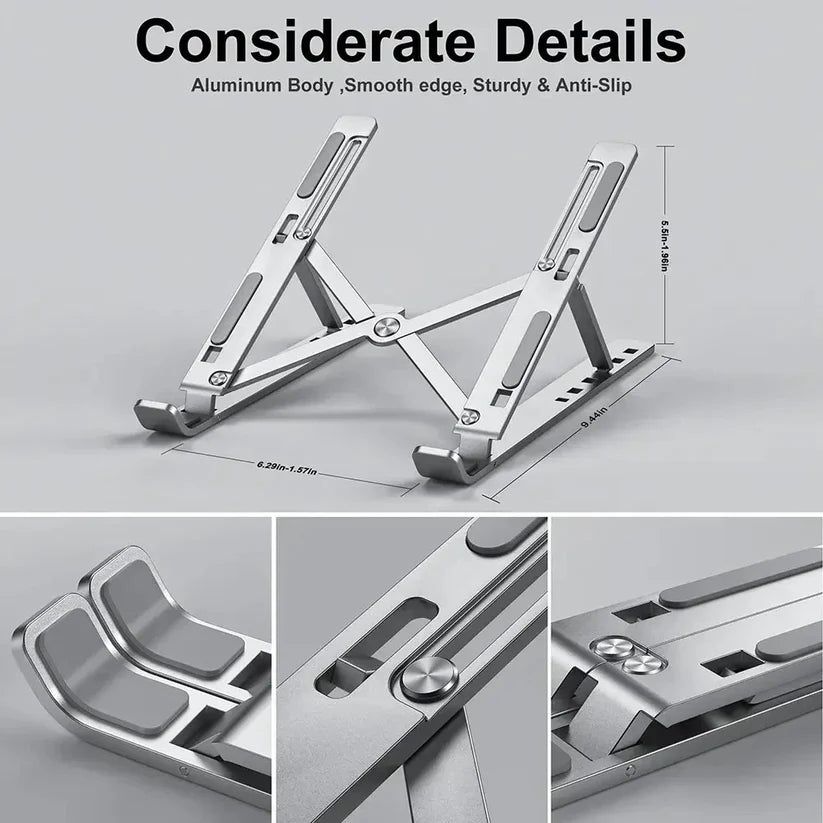 š» Premium Laptop Stand with Adjustable Levels āØ