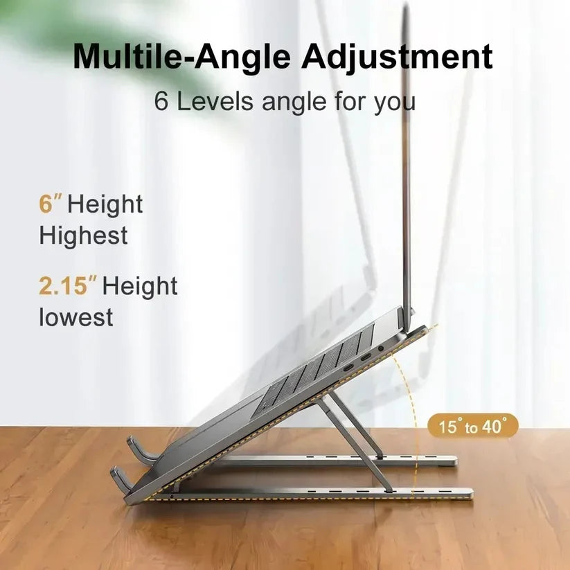 š» Premium Laptop Stand with Adjustable Levels āØ