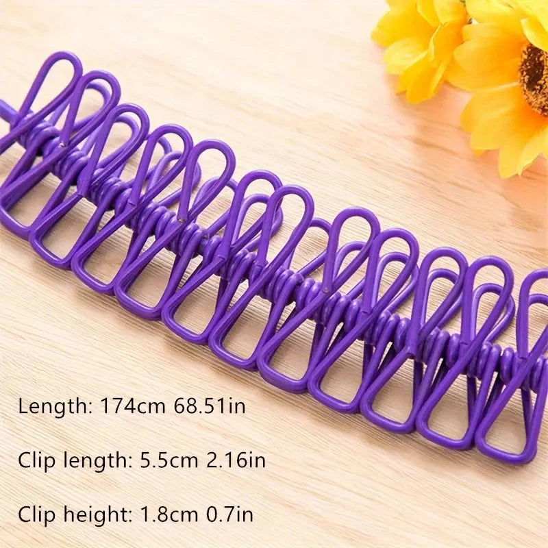 **Elastic Travel Clothesline ā Adjustable, Durable & Portable Drying Rope**