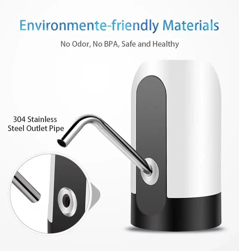 Automatic Water Dispenser Pump – Versatile, Portable & USB Rechargeable