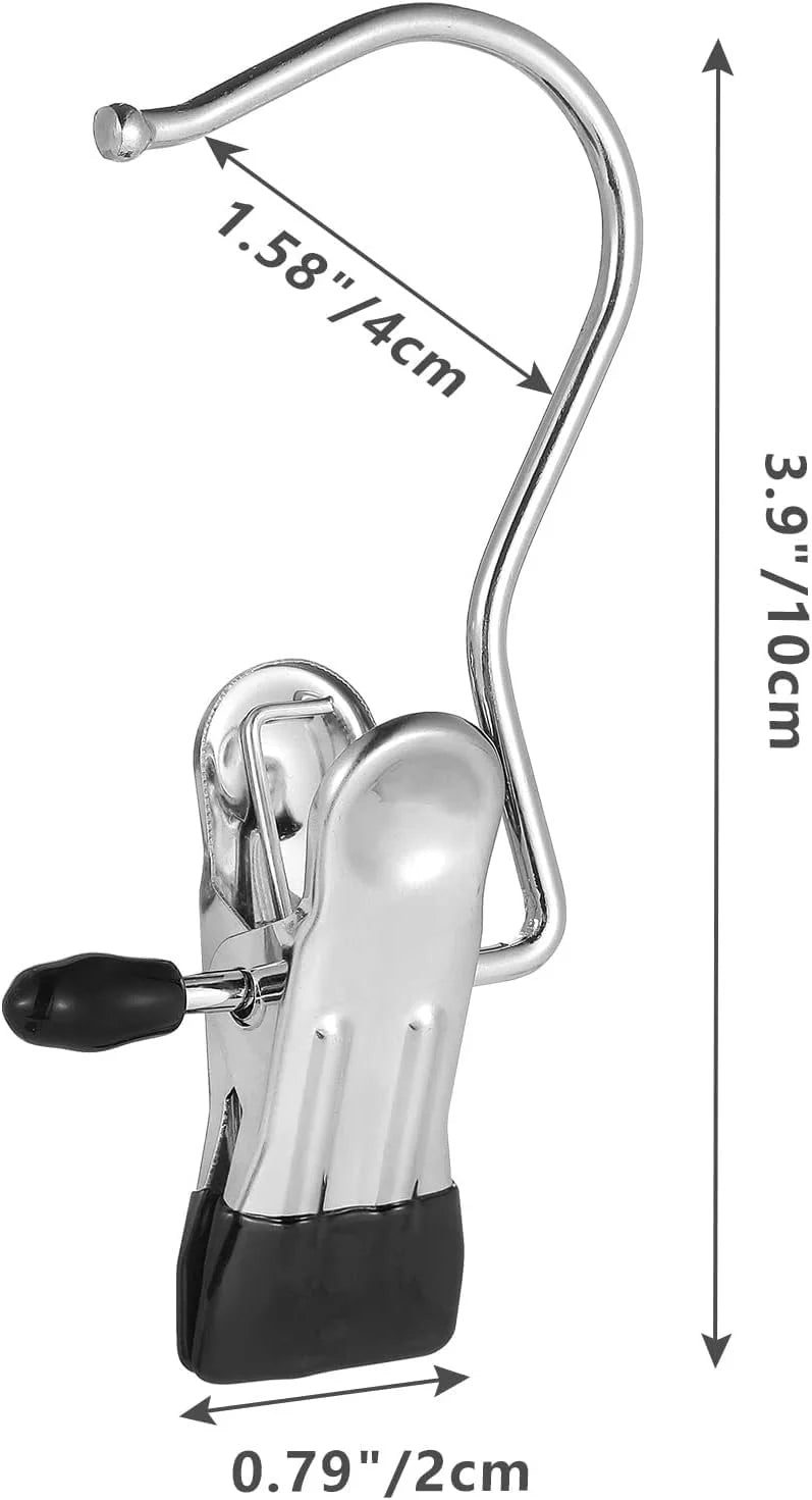 Multipurpose Metal Hanging Clips with Hooks – Versatile & Durable