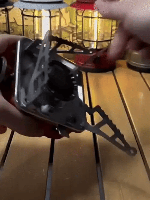 HACER K-202 Portable Gas Stove – Compact, Powerful & Travel-Friendly