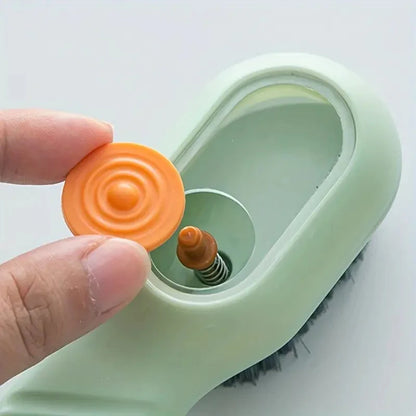 🏡 Multifunctional Cleaning Brush with Liquid Dispenser 🧼