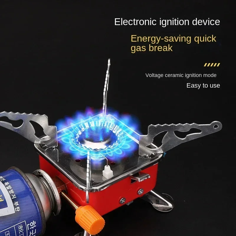HACER K-202 Portable Gas Stove – Compact, Powerful & Travel-Friendly